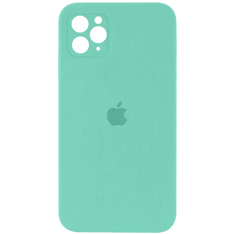 Чохол Silicone Case Square з захистом камери на Apple iPhone 11 Pro Max (6.5") – Бірюзовий / Turquoise. Фото 1 з 1
