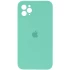 Чохол Silicone Case Square з захистом камери на Apple iPhone 11 Pro Max (6.5") – Бірюзовий / Turquoise. Фото 1 з 1