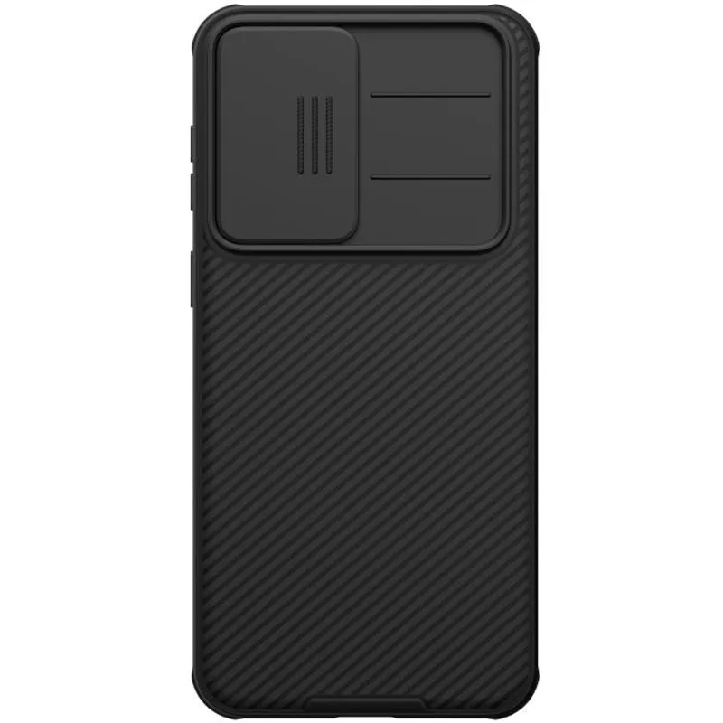 Карбована накладка Nillkin Pro зі шторкою для камери на Samsung Galaxy A57 5G – Black. Фото 2 з 3