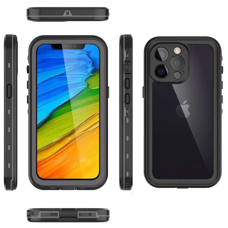 Shellbox водонепроникний чохол на Apple iPhone 14 Pro (6.1") – Чорний. Фото 3 з 8