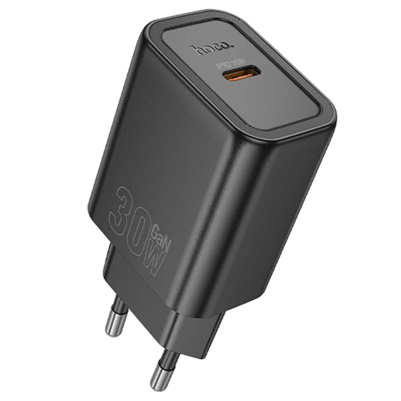 МЗП Hoco N62 Gentle PD30W (1USB-C) – Black. Фото 2 з 3