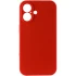 Чохол Silk Full Camera Protective (AA) NO LOGO для Apple iPhone 16 Plus – Червоний / Red. Фото 3 з 7