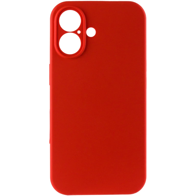 Чохол Silk Full Camera Protective (AA) NO LOGO для Apple iPhone 17 (6.3") – Червоний / Red. Фото 3 з 7