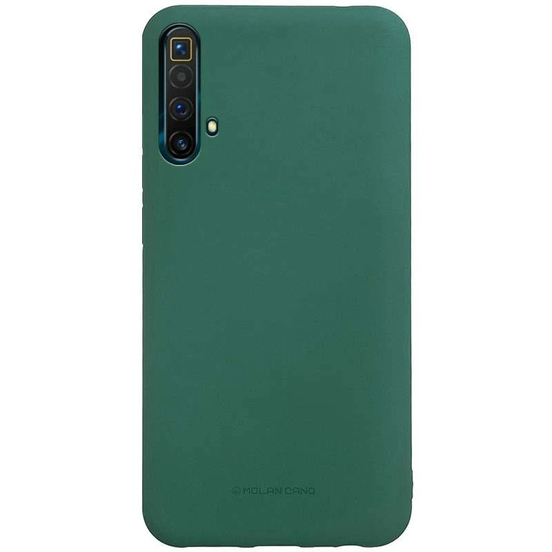 

Силіконовий чохол Molan Cano Smooth на Realme X3 SuperZoom (Зелений)