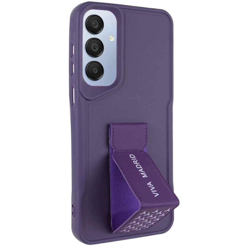 Чехол Вива с ремешком для Xiaomi Poco M6 Pro 4G – Purple. Фото 3 из 8