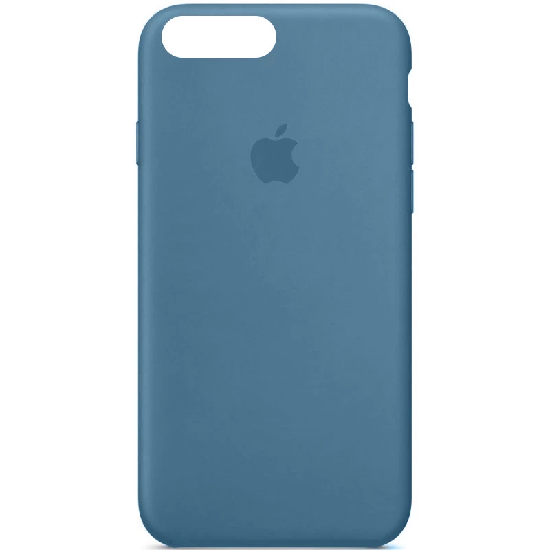 Чохол Silicone Case з закритим низом на Apple iPhone 7 plus / 8 plus – Синій / Blue Jay. Фото 1 з 1