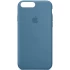 Чохол Silicone Case з закритим низом на Apple iPhone 7 plus / 8 plus – Синій / Blue Jay. Фото 1 з 1