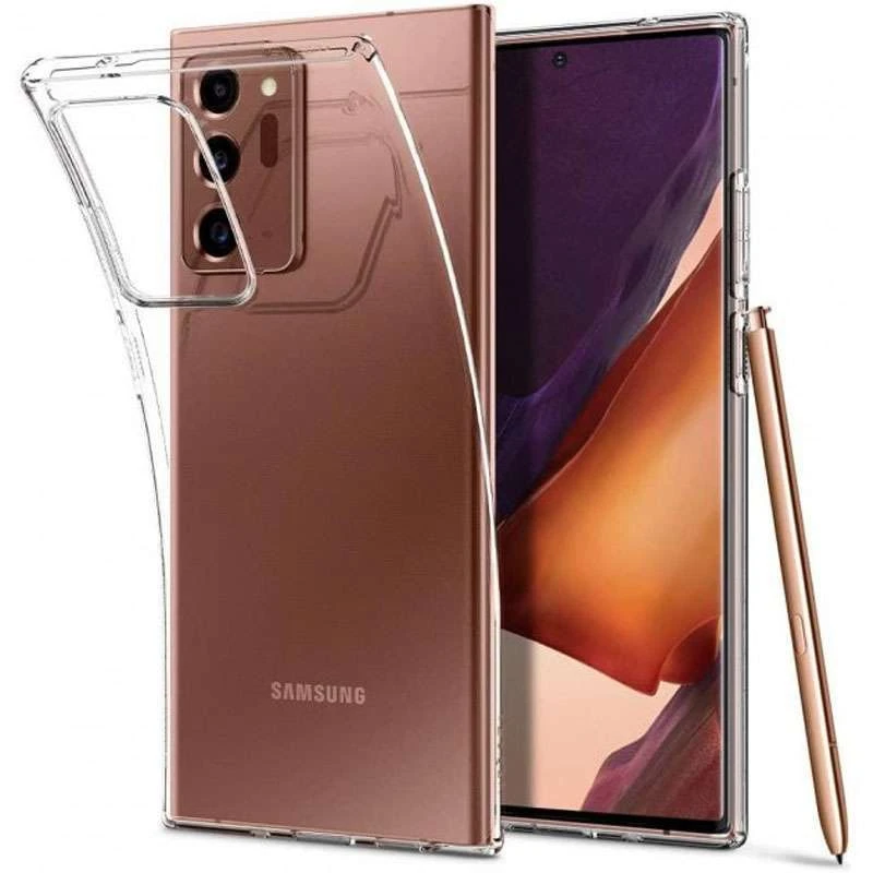 

Ультратонкий силіконовий чохол 1,5 мм на Samsung Galaxy Note 20 Ultra (Безбарвний (прозорий))