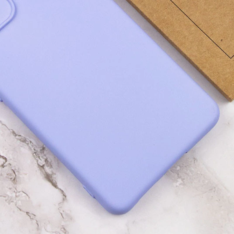 Чехол Silicone Case Lakshmi Premium з закритою камерою на Samsung Galaxy S23 Ultra – Сиреневый / Dasheen. Фото 6 из 11