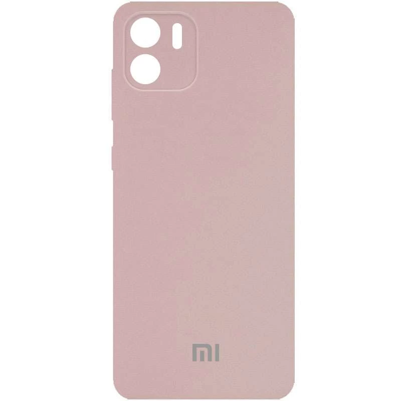 

Чохол Silicone Case з закритим низом та захистом камери на Xiaomi Redmi A1+ / Poco C50 / A2+ (Рожевий / Pink Sand)