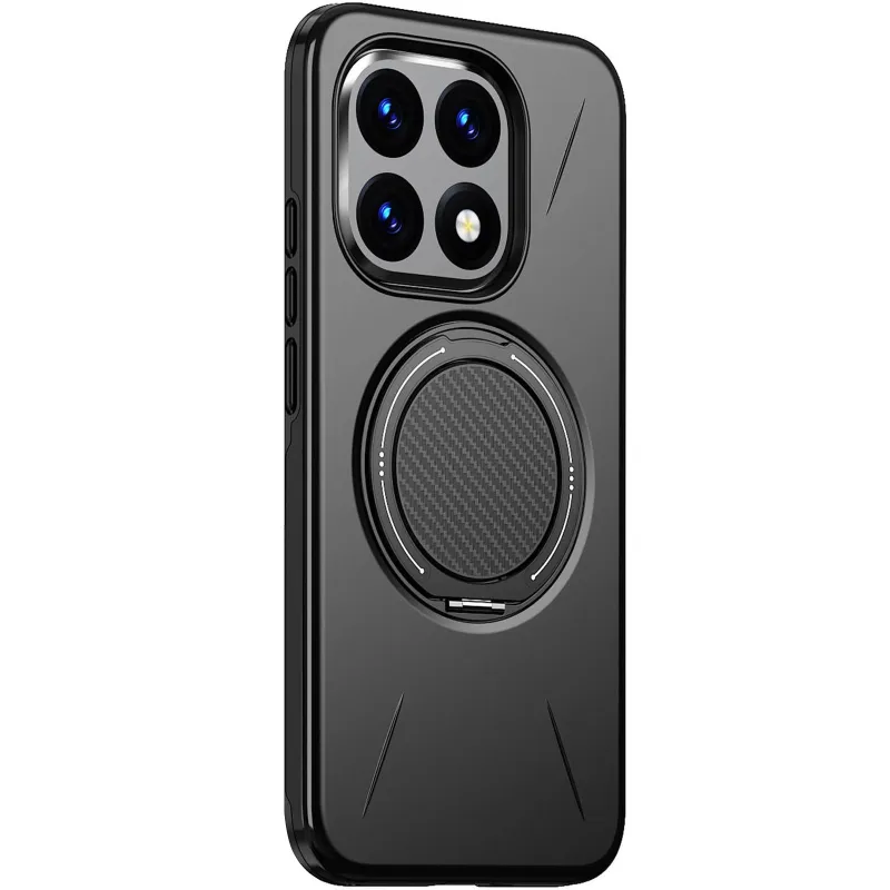 TPU+PC чохол Kalebol Magnetic Case для Xiaomi 15T – Black. Фото 1 з 3