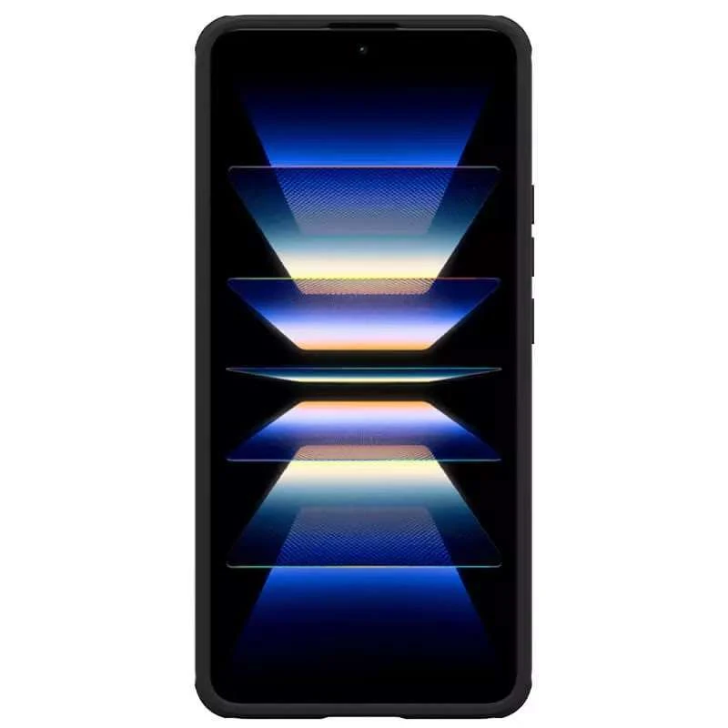 Карбоновая накладка Nillkin со шторкой для камеры для Xiaomi Redmi K60 / K60 Pro – Черный / Black. Фото 2 из 6