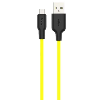 Дата кабель Hoco X21 Plus Silicone MicroUSB Cable (1m) фото 1 з 5