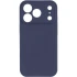 Чехол Silk Full Camera Protective (AA) NO LOGO для Apple iPhone 17 Pro (6.3") – Темно-синий / Midnight blue. Фото 3 из 8