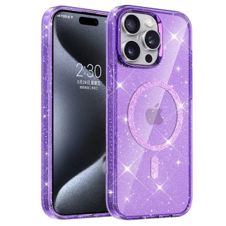 Чехол с блестками и MagFit для Apple iPhone 12 Pro (6.1") фото 1 Чехол с блестками и MagFit для Apple iPhone 12 Pro (6.1") фото 1 из 1