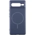 Силіконовий чохол Lakshmi MagFit з захистом камери для Google Pixel 7 Pro – Темно-синій / Midnight blue. Фото 1 з 1