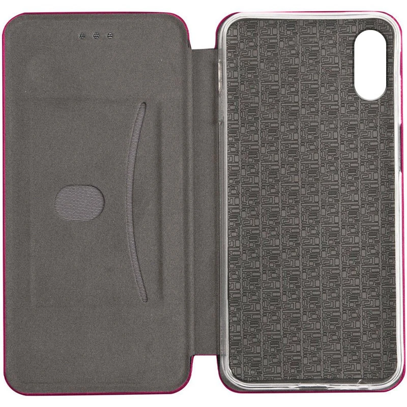 Чохол-книжка класичний на Apple iPhone XR (6.1") – Бордовий. Фото 3 з 3