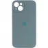 Чехол Silicone Case с защитой камеры для Apple iPhone 14 (6.1") – Зеленый / Pine green. Фото 1 из 4