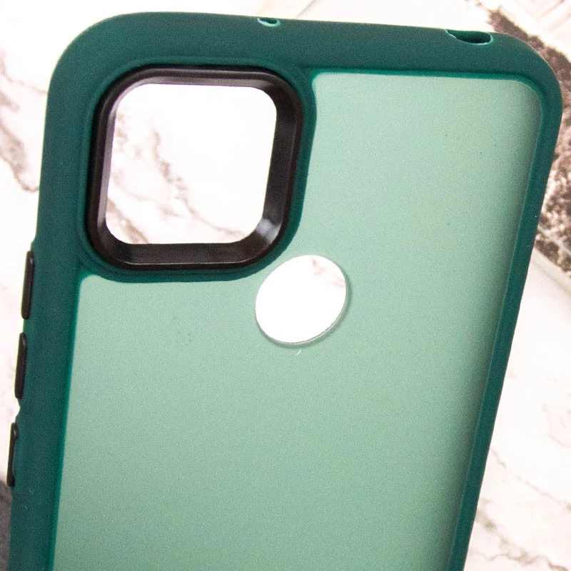 Чехол TPU+PC Lyon Frosted на Xiaomi Redmi 9C – Green. Фото 6 из 7