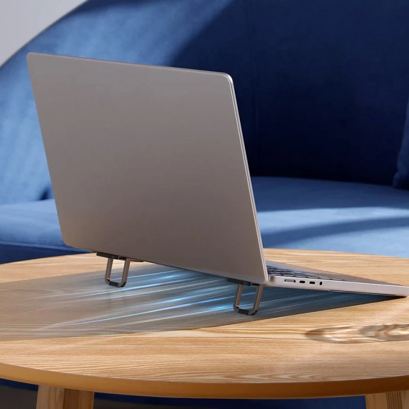Підставка для ноутбуку Baseus Slim Laptop Kickstand (2шт) (LUZC00001) – Gray. Фото 2 з 8