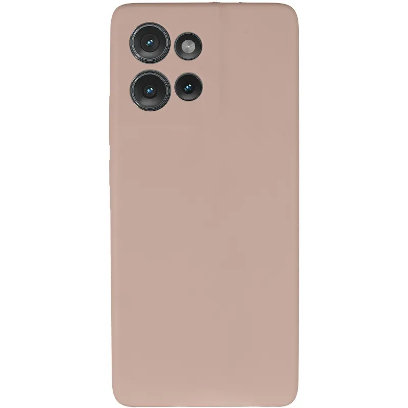 Чохол Silicone Cover Ummi Lakshmi Full Camera (AA) для Motorola Edge 50 – Рожевий / Pink Sand. Фото 4 з 15