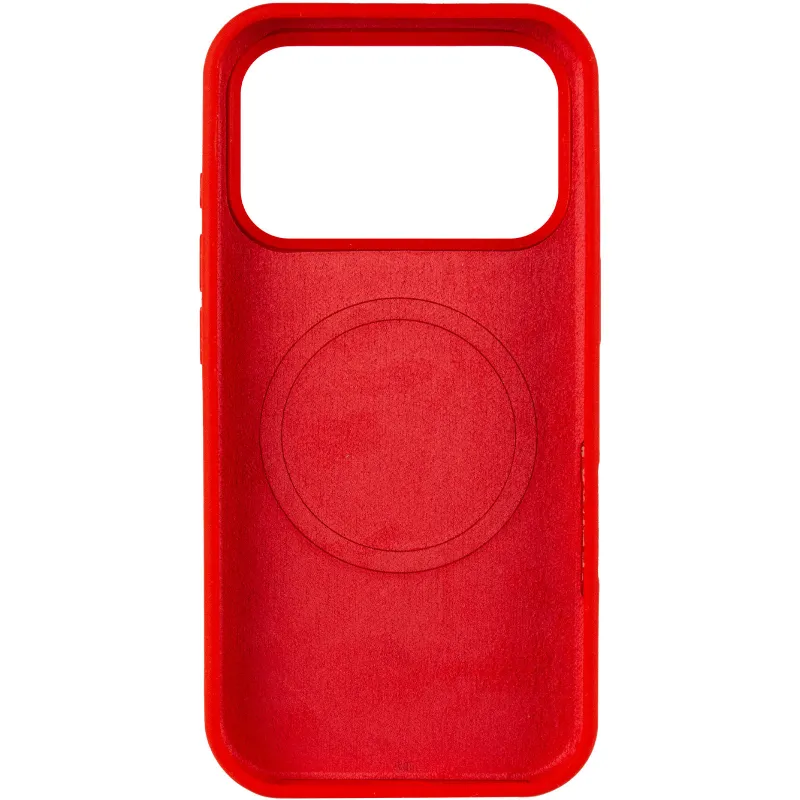 Чехол Silk Full Protective (AA) NO LOGO для Apple iPhone 17 Pro (6.3") – Красный / Red. Фото 5 из 7