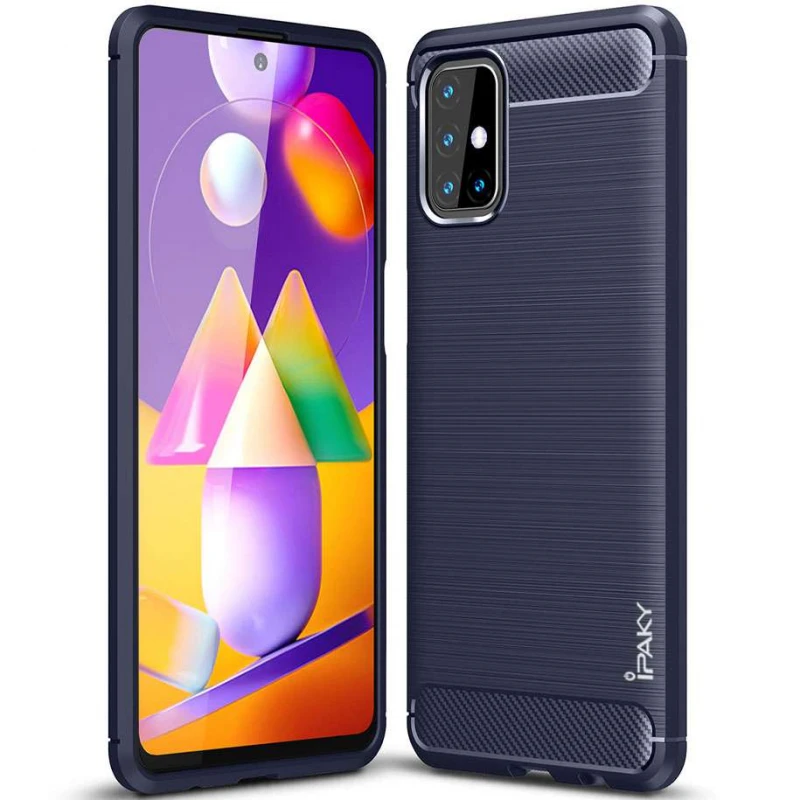 

Силіконовий чохол iPaky Slim на Samsung Galaxy M31s (Синій)