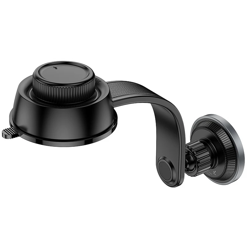 Автотримач Borofone BH123 Profit magnetic (center console) – Black / Metal gray. Фото 3 з 7