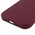 Чохол Silicone Armor Max no logo with MagSafe для Apple iPhone 12 (6.1") – Бордовий / Plum. Фото 6 з 6