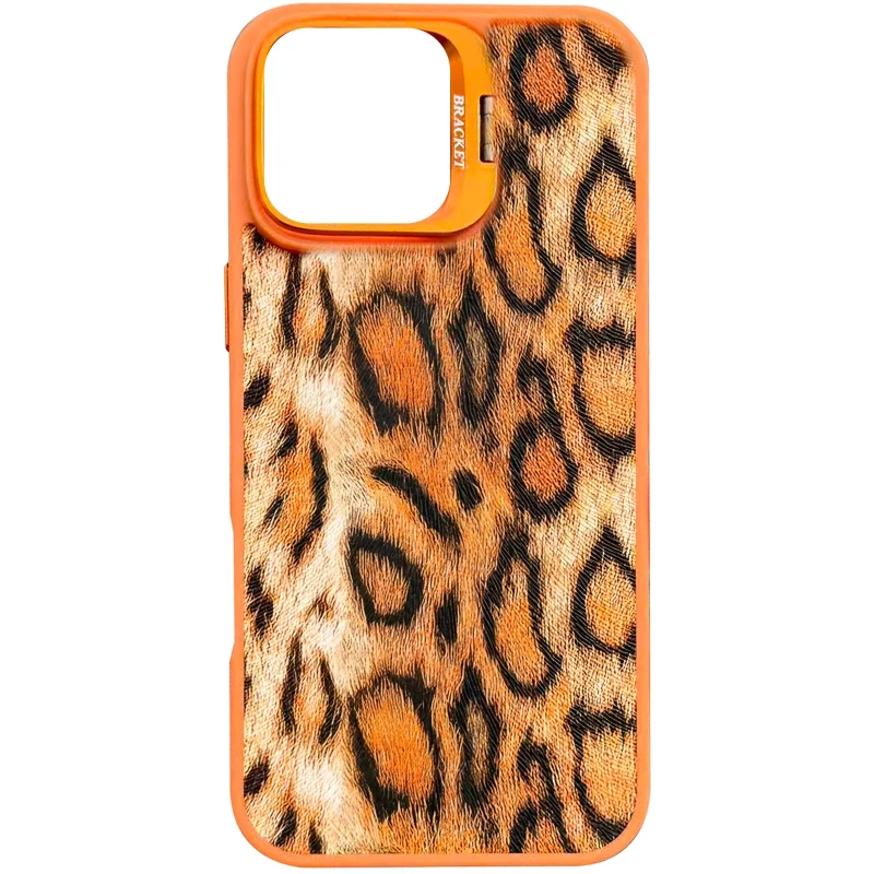 Чохол TPU+PC Wild Leopard with MagSafe and Lens для Apple iPhone 13 (6.1") – Orange. Фото 1 з 3