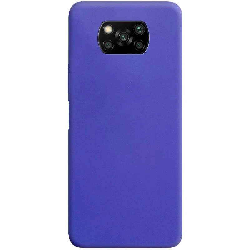 

Цветной силиконовый чехол для Xiaomi Poco X3 NFC / Poco X3 Pro (Сиреневый), Бузковий