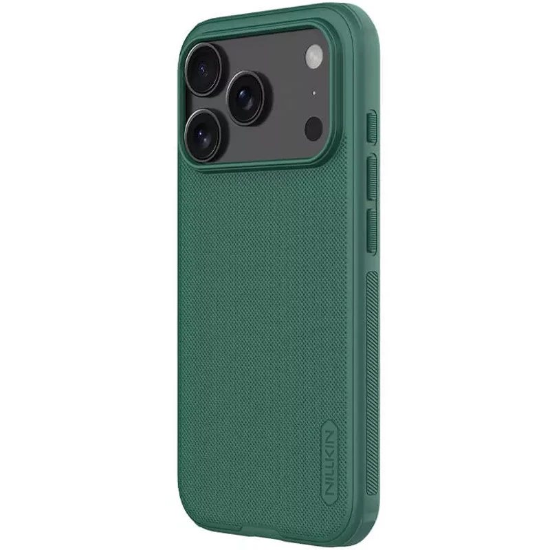 Пластикова накладка Nillkin Pro на Apple iPhone 17 Pro (6.3") – Зелений / Deep Green. Фото 3 з 5