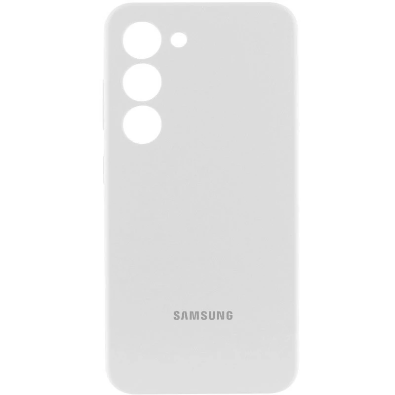 Чохол Silicone Case Lakshmi Premium L з закритою камерою на Samsung Galaxy S20 FE – Білий / White. Фото 1 з 1