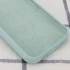 Чехол с закрытым низом Silicone Case для Apple iPhone 16 Pro – Бирюзовый / Turquoise. Фото 3 из 4