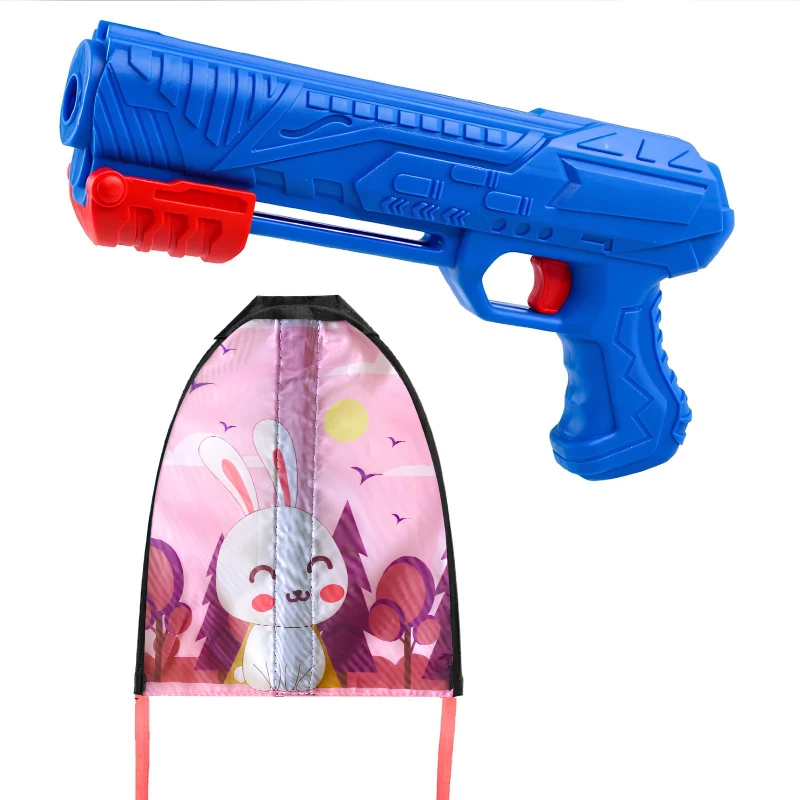 Дитячий пістолет-воздушный змей 592 – Rabbit / Pink. Фото 1 з 1