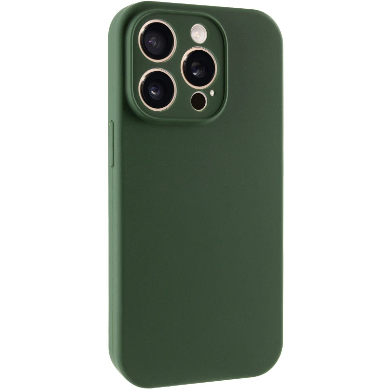 Чехол Silk Full Camera Protective (AA) NO LOGO для Apple iPhone 14 Pro Max (6.7") – Зеленый / Cyprus Green. Фото 1 из 5