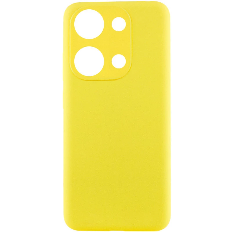 

Чехол Silicone Case Lakshmi Premium з закритою камерою на Xiaomi Redmi Note 13 4G (Желтый / Yellow), Жовтий / yellow