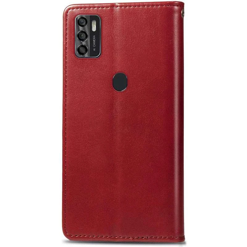 Чохол-книжка GETMAN галант на ZTE Blade A7s (2020) – Червоний. Фото 2 з 5