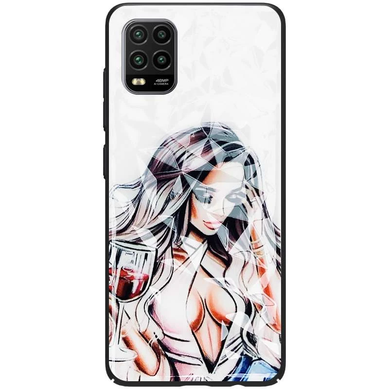 

Стеклянный чехол Prisma Ladies на Xiaomi Mi 10 Lite (Sexy)