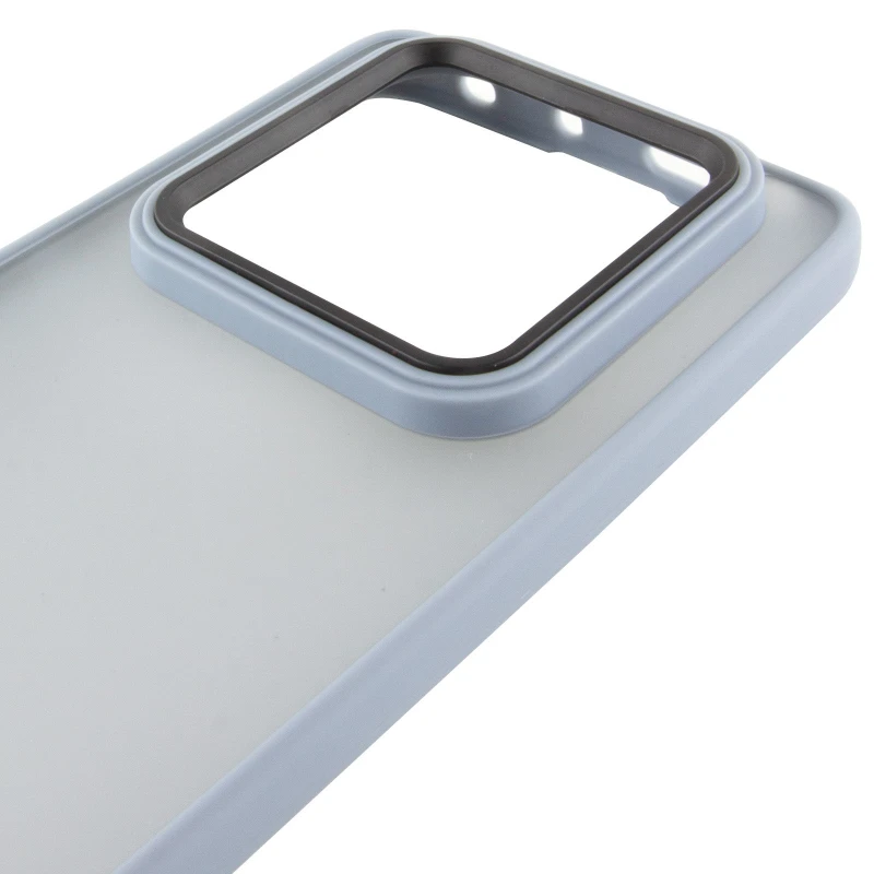 Чохол TPU+PC Lyon Frosted на Xiaomi Redmi Note 15 4G/5G (EU) – Блакитний / Sky Blue. Фото 4 з 5