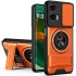 Ударостійкий чохол Camshield StandRing case для Motorola Edge 50 Fusion – Orange. Фото 1 з 2