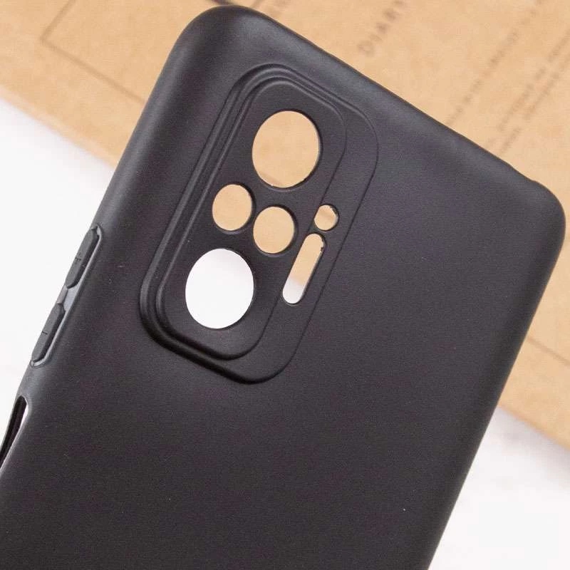 Чорний силіконовий чохол Epik із захистом камери на Xiaomi Redmi Note 10 Pro – Чорний. Фото 4 з 4