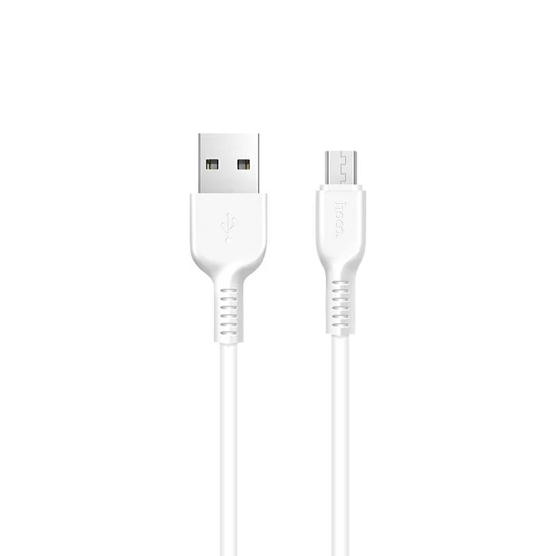 

Дата кабель Hoco X13 USB to MicroUSB (1m) (Белый), Білий