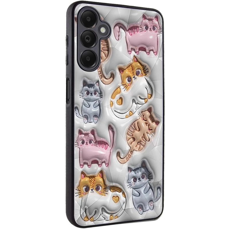 Чехол Prisma Plush для Samsung Galaxy A25 5G – Kittens. Фото 1 из 2