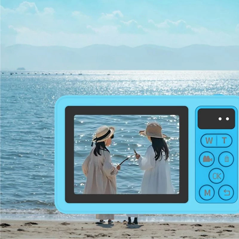 Дитяча водонепроникна цифрова камера D70 – Blue. Фото 2 з 5