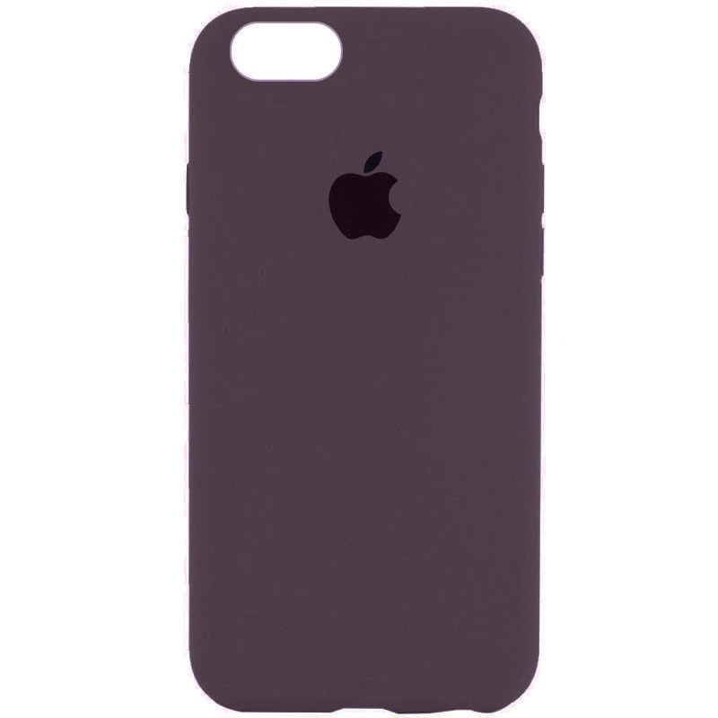 Чехол Silicone Case с закрытым низом для Apple iPhone 6/6s (4.7") – Фиолетовый / Elderberry. Фото 1 из 1