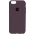 Чехол Silicone Case с закрытым низом для Apple iPhone 6/6s (4.7") – Фиолетовый / Elderberry. Фото 1 из 1