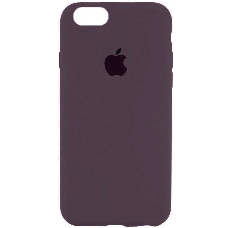 

Чехол Silicone Case с закрытым низом для Apple iPhone 7 / 8 (4.7") (Фиолетовый / Elderberry), Фіолетовий / elderberry