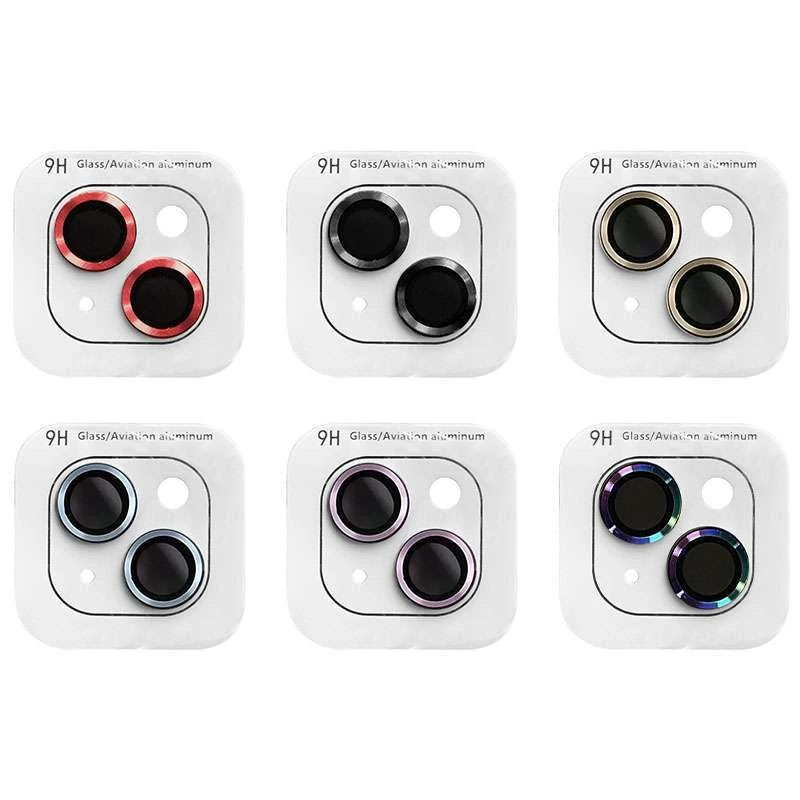 Металлическое защитное стекло на камеру для Apple iPhone 14 Plus (6.7") фото 1 из 3