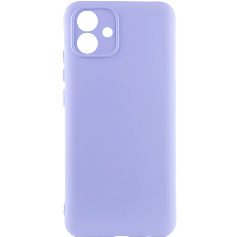 Чохол Silicone Case Lakshmi Plus з закритою камерою на Samsung Galaxy A04e – Бузковий / Dasheen. Фото 2 з 3